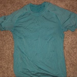 Light Blue Lululemon athletica T-shirt